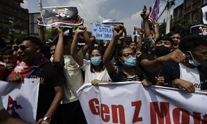 Protests came just days after the Nepalese Government blocked more than 20 social media platforms. 