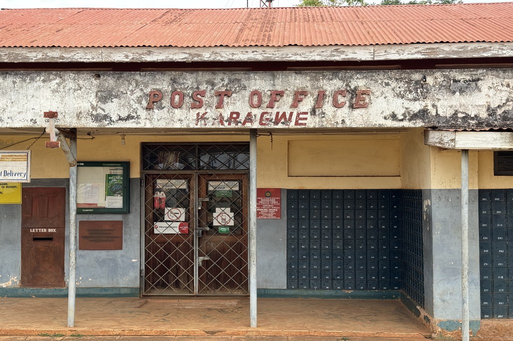 This post office was officially opened on 4 September 1981 in Karagwe District, Kagera Region in Tanzania This post office was officially opened on 4 September 1981 in Karagwe District, Kagera Region in Tanzania