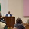Dkt. Damas Daniel Ndumbaro kutoka Tanzania, katika mazungumzo na Idhaa ya Kiswahili wakati wa Kongamano la kimataifa la Kiswahili nanga jijini Havana Cuba. 