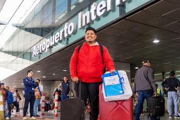 A mix of nerves and dreams filled the air as the group prepared to take flight toward a new beginning in Germany.