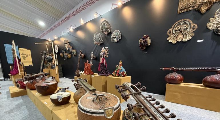 दुनिया की साँस्कृतिक विरासत की समृद्धि और विविधता दर्शाती प्रदर्शनी.