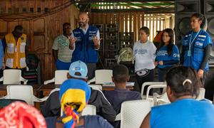 8 agencias de la ONU en Colombia se unen a través del Proyecto CERF para atender las necesidades integrales de la población en la costa de San Juan, el Chocó y Bajo Calima, Buenaventura y el Valle del Cauca.