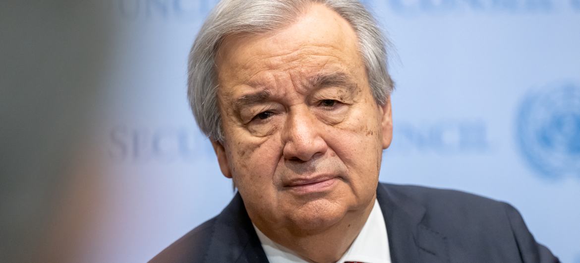 secretário-geral, Antonio Guterres