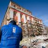 Поврежденное здание школы в Николаеве, которое восстанавливается при поддержке ООН и Евросоюза.