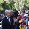 O secretário-geral António Guterres recebe o Prêmio Europeu Carlos V das mãos do Rei Felipe VI pela sua extensa e longa carreira dedicada ao compromisso social
