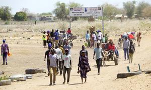 Displaced people in Renk County, Upper Nile State, South Sudan. (file)