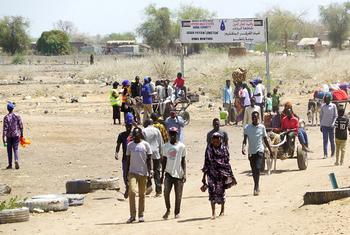 Des milliers de personnes ont fui le conflit au Soudan vers le Soudan du Sud.