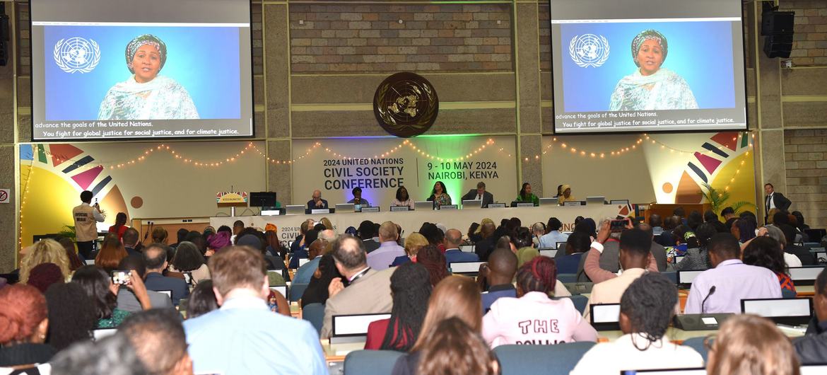 В Найроби, Кения, открылась двухдневная конференция ООН по гражданскому обществу. 