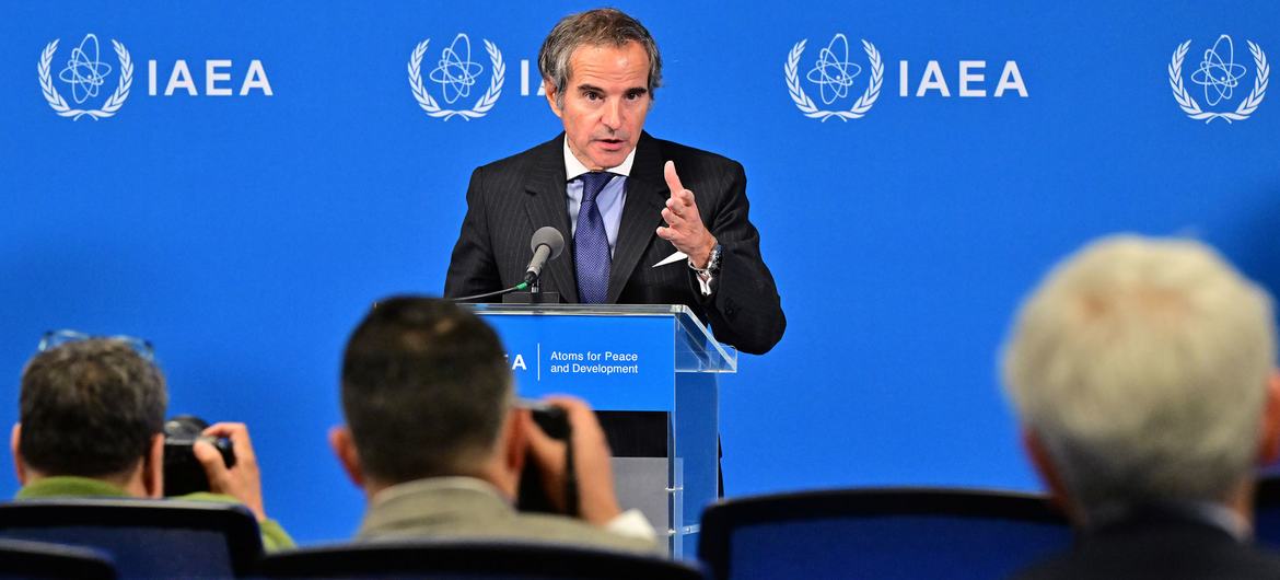 IAEA chief Rafael Grossi said on Monday that Iran has reported no increase in radiation levels outside Fordow, Isfahan and Natanz nuclear sites. 