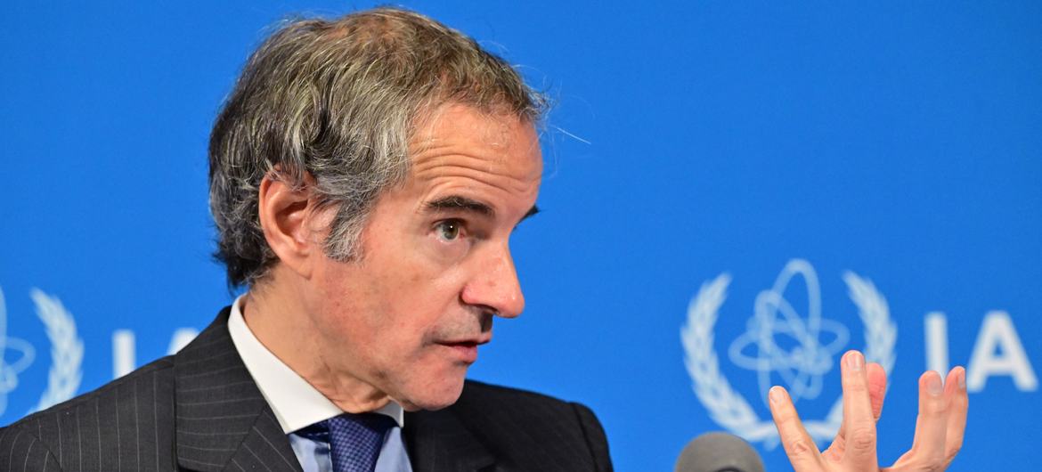 Le Directeur général de l'AIEA, Rafael Mariano Grossi.