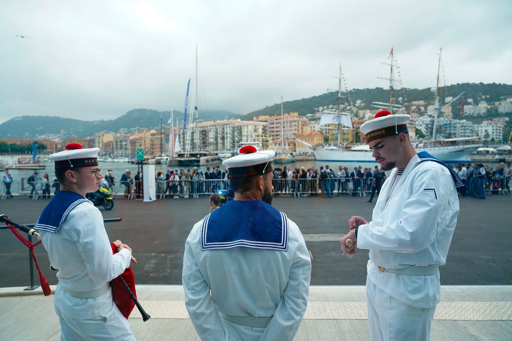 Port Lympia, Nice's historic marina, now transformed into a secured diplomatic zone known as the Blue Zone for UNOC3. Port Lympia, Nice's historic marina, now transformed into a secured diplomatic zone known as the Blue Zone for UNOC3.