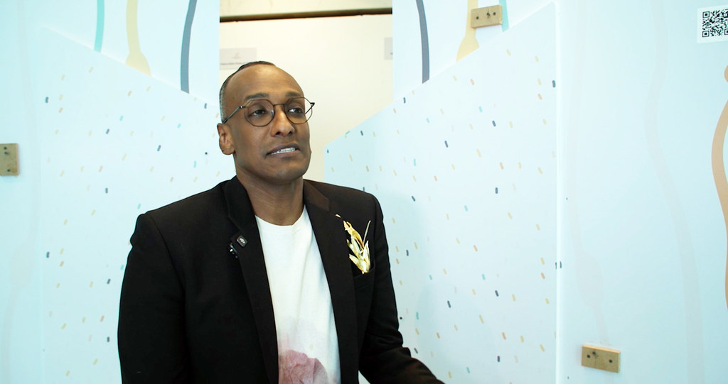 Ammar Bashir, a Sudanese interior designer who currently resides in Bahrain.