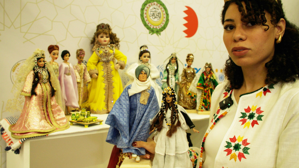 Fatima Zouhra and her family own Yatto, which specialises in making dolls dressed in traditional Moroccan clothing.