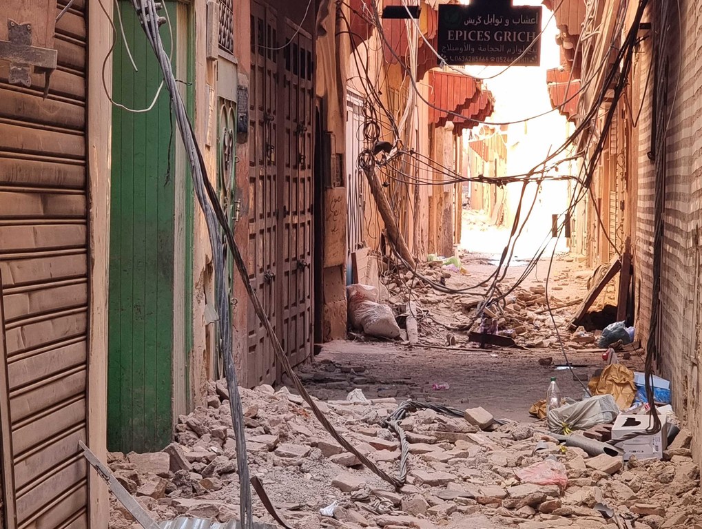 摩洛哥强震给历史名城马拉喀什造成了严重破坏