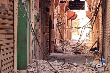此次震中位于高阿特拉斯山脉的地震对摩洛哥历史名城马拉喀什造成了严重破坏。