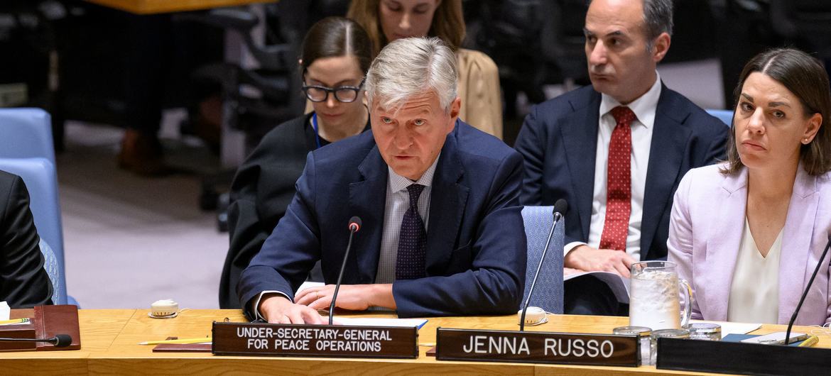O subsecretário-geral para Operações de Paz, Jean-Pierre Lacroix falou sobre o papel crucial das missões