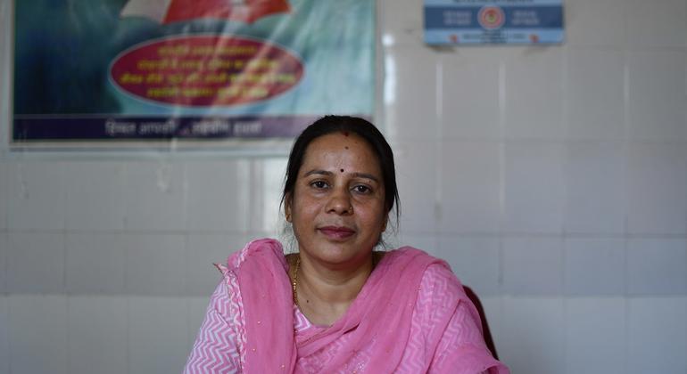 सीकर, राजस्थान में वन स्टॉप सेंटर की प्रशासक, विद्या जोशी.