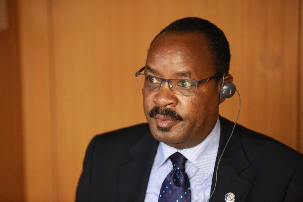 Mkurugenzi wa Maendeleo ya Ushirikiano kutoka shirika la Umoja wa Mataifa la Posta, (UPU) Bwana Mutua Muthusi.