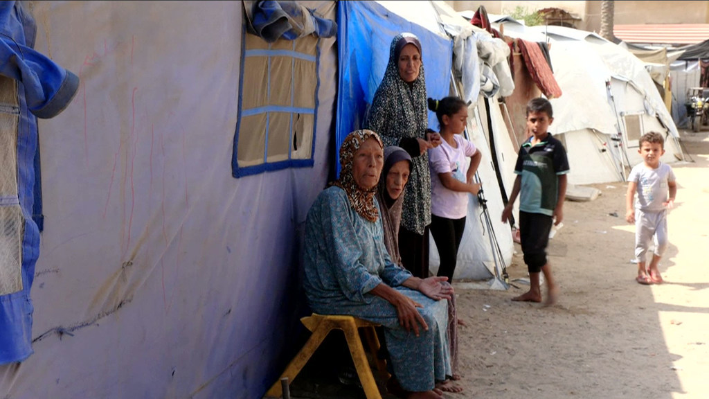 La población de Gaza reacciona al acuerdo de alto el fuego.