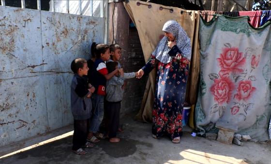 People in the Gaza Strip have expressed their joy over the announcement of a ceasefire.