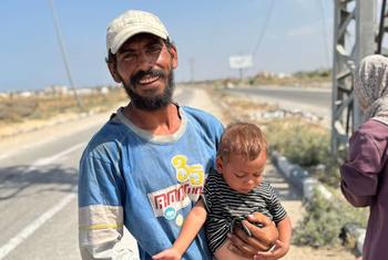 Los palestinos de Gaza muestran alivio tras el alto el fuego. Los palestinos de Gaza muestran alivio tras el alto el fuego.