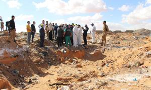 At a landfill site in Tarhunah, Libya, over 50 bodies have been identified across a number of mass graves. ICC Prosecutor Karim Khan visited the site as part of his official visit.