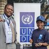 Mervis Ngosa, mmoja wa washindi wa mradi wa UNDP wa #AccLabZM nchini Zambia
