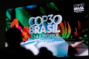 Ukumbi mkuu wa COP30 ambako kumefanyika ufunguzi wa mkutano huko   Belém, Brazil.