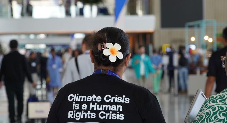 دبئی میں جاری کاپ28 کانفرنس کے موقع پر موسمیاتی تبدیلی کے انسانی حقوق پر اثرات پر آواز بلند کرنے والے کارکن بھی خاصے متحرک دکھائی دیتے ہیں۔