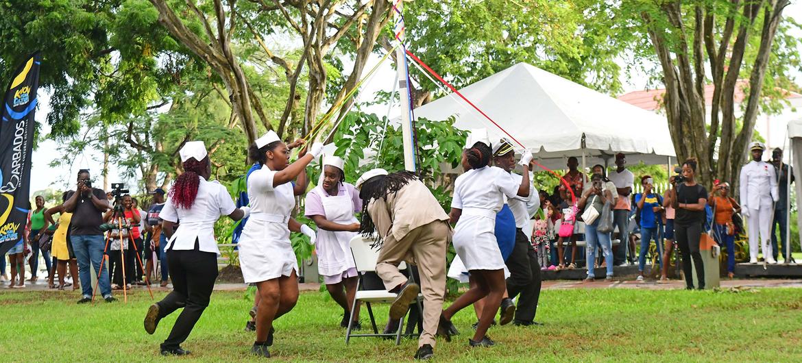 Safeguarding of the social and cultural practices associated with landships in Barbados.