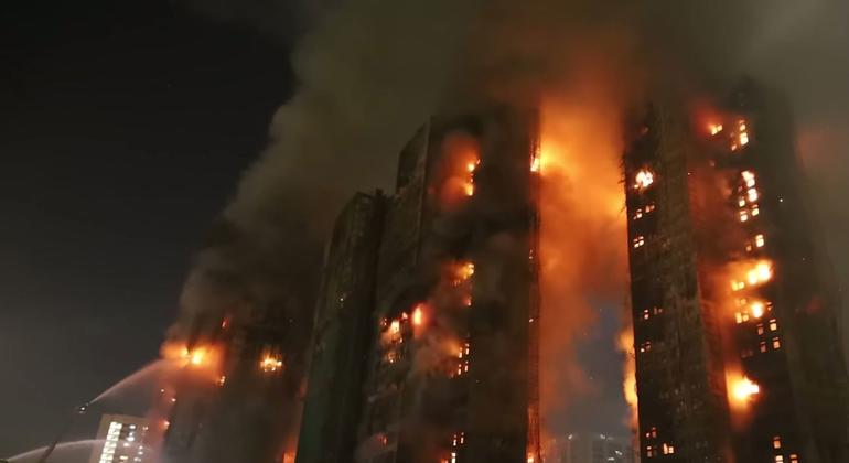 Hong Kong: UN rights chief voices concern over ‘draconian’ laws, in wake of deadly apartment fire Hong Kong: UN rights chief voices concern over ‘draconian’ laws, in wake of deadly apartment fire