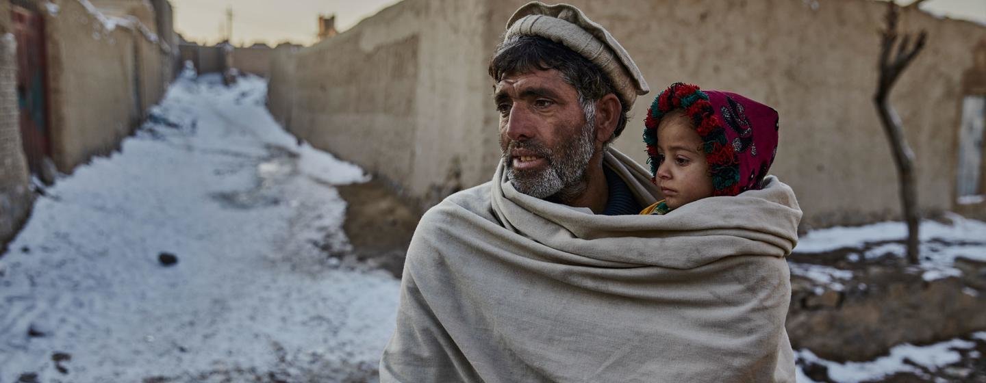 Des familles déplacées affrontent un hiver difficile à Kaboul, en Afghanistan (Archives).