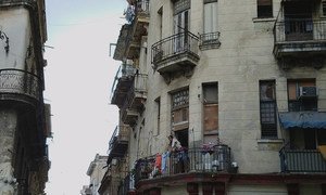 Una imagen cotidiana de La Habana.