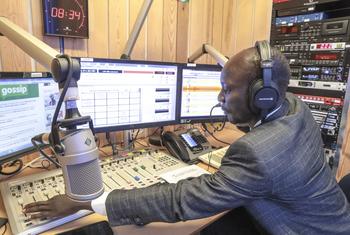 Студия Radio Miraya в Южном Судане.