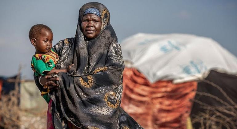 La sequía y el conflicto obligaron a Rukia Yaarow Ali a abandonar su hogar en Somalia y refugiarse en Kenya.