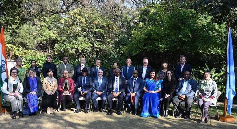 During the visit to India, the speaker of the General Assembly met with the heads of the UN agencies in India. During the visit to India, the speaker of the General Assembly met with the heads of the UN agencies in India.