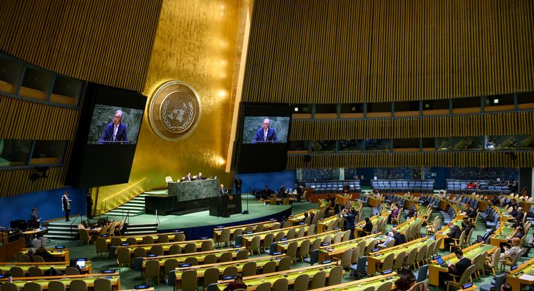 قاعة الجمعية العامة للأمم المتحدة