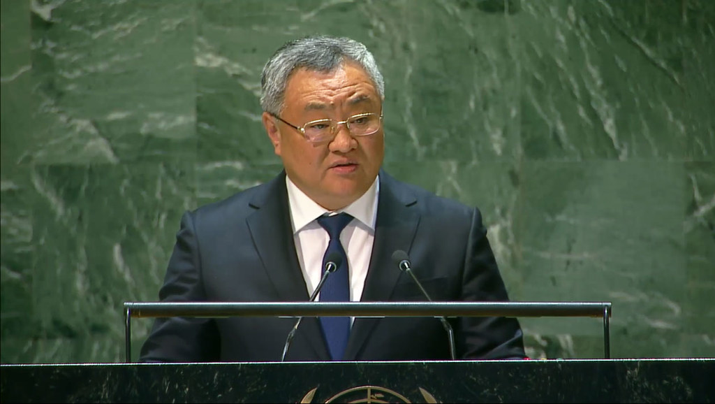 Ambassador Fu Cong of China addresses the resumed 10th Emergency Special Session meeting on the situation in the Occupied Palestinian Territory.