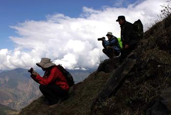 Национальный заповедник горы Комолангма в Тибете (Китай).