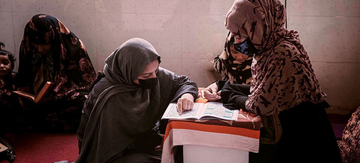 Girls and women across Afghanistan lack access to secondary education since the Taliban takeover.