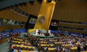 The high-level political forum on sustainable development convened under the auspices of the Economic and Social Council (ECOSOC) began its work with a plenary meeting in the General Assembly hall.