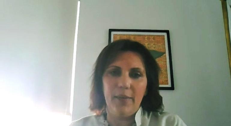 ليلى بكر، المديرة الإقليمية لصندوق الأمم المتحدة للسكان في منطقة الدول العربية.