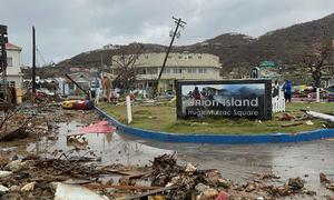Hurricane Beryl caused massive destruction on Union Island in Saint Vincent and the Grenadines.