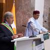 Фото из архива: Генсек ООН Антониу Гутерриш и президент Нигера Мохамед Базум. 