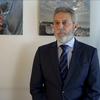 المنسق المقيم ومنسق الأمم المتحدة للشؤون الإنسانية في الأرض الفلسطينية المحتلة، مهند هادي أثناء لقائه بالصحفيين في بروكسل.