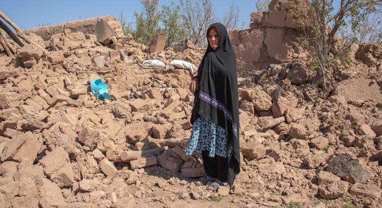 अफ़ग़ानिस्तान के हेरात प्रान्त में, अक्टूबर 2023 में आए विनाशकारी भूकम्प का असर.