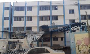 Some 190 schools and other facililities run by the UN agency for Palestinian refugees, UNRWA, have been severely damaged in Israeli airstrikes since war erupted on 7 October.
