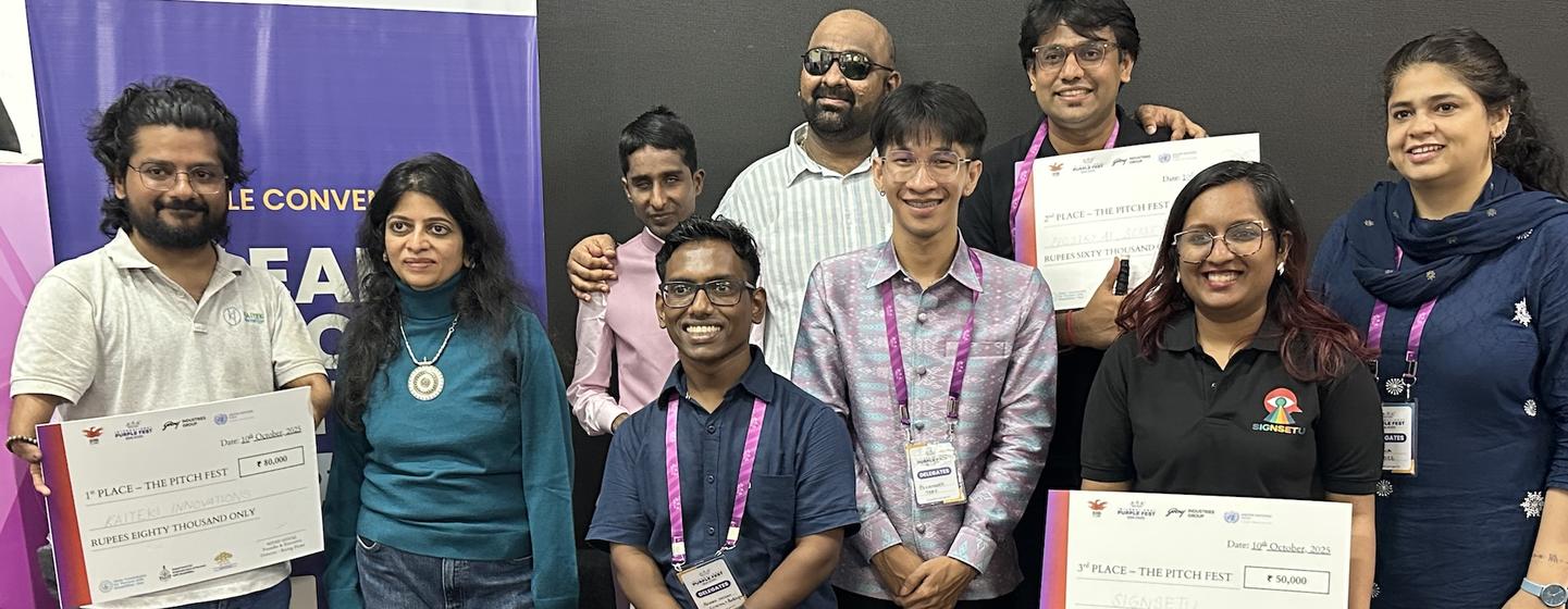 इस प्रतियोगिता में विकलांगता-नेतृत्व वाले नवाचारों को पुरस्कारों से सम्मानित किया गया.