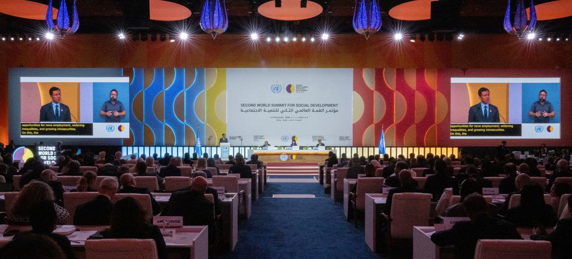 The opening segment of the Second World Summit for Social Development. The opening segment of the Second World Summit for Social Development.