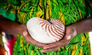 Champions of the Earth Award winner Cynthia Houniuhi, a climate justice advocate from the Solomon Islands who co-founded and led Pacific Islands Students Fighting Climate Change.